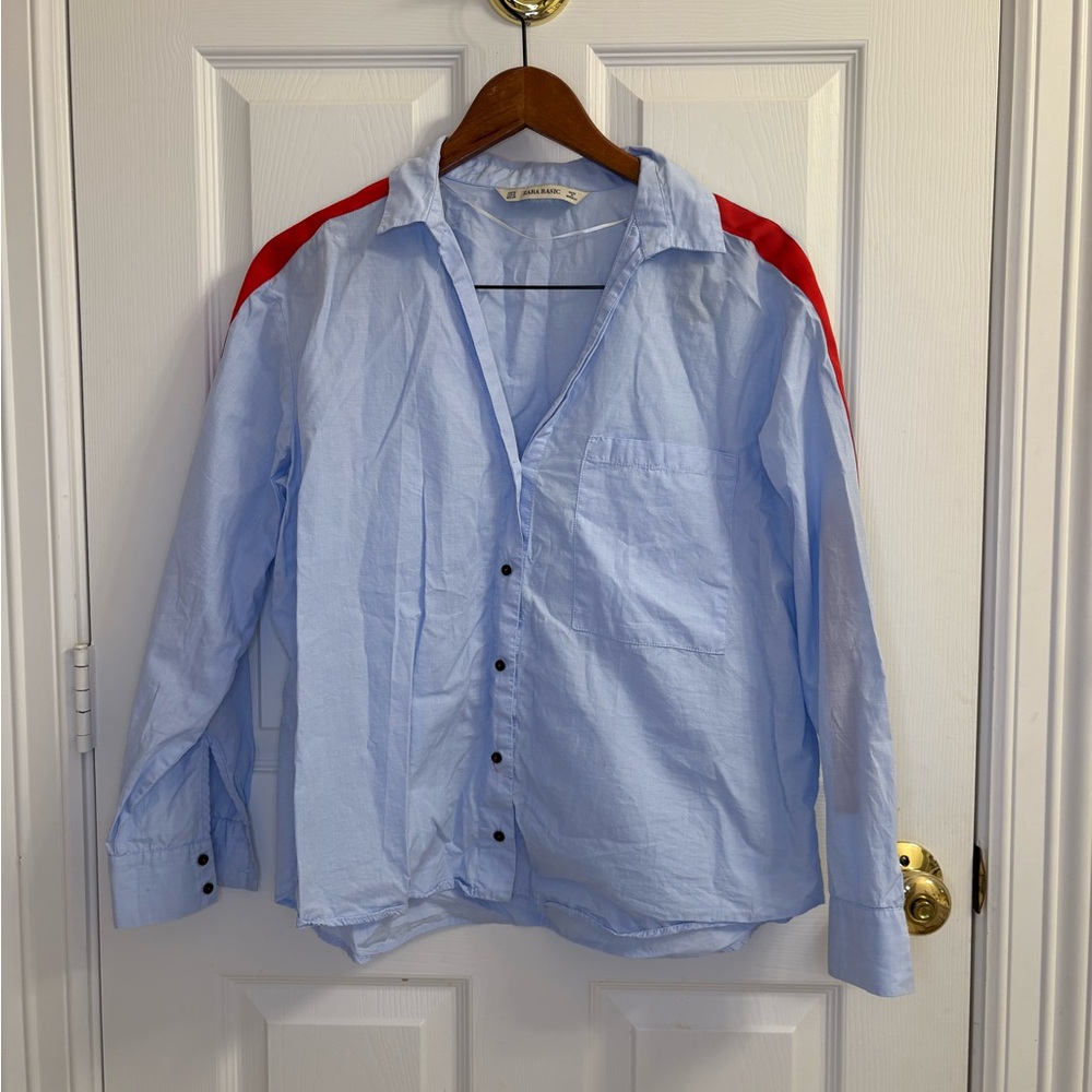 Zara button down size S